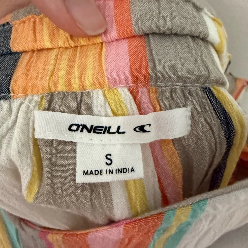 NWOT Women’s O'Neill Multicolor Striped Camisole, Size S - Picture 4 of 4